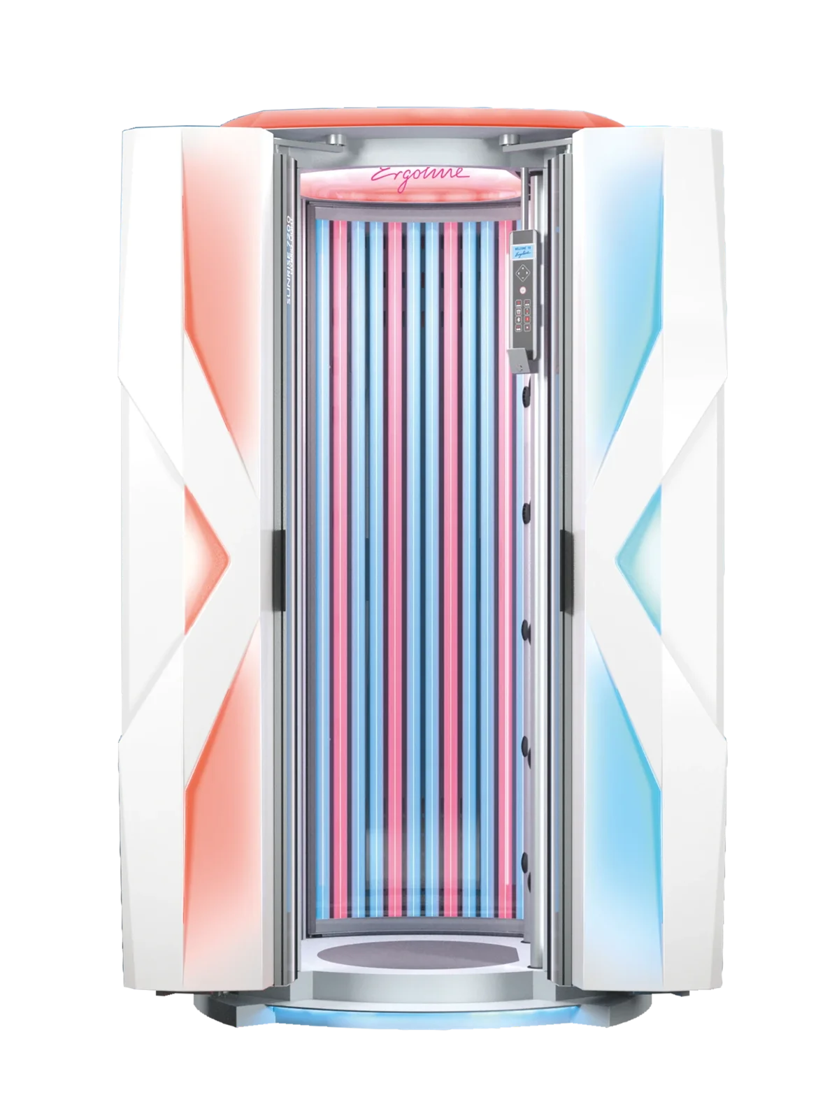 Doccia solare verticale Ergoline Sunrise 7200 Hybrid Light LED